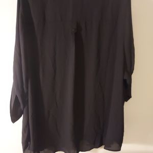 Torrid Women's Size 6X Black Blouse